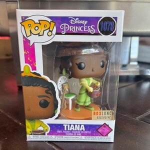 Funko 1078 Disney Princess Tiana Pop Figure - Green and Brown